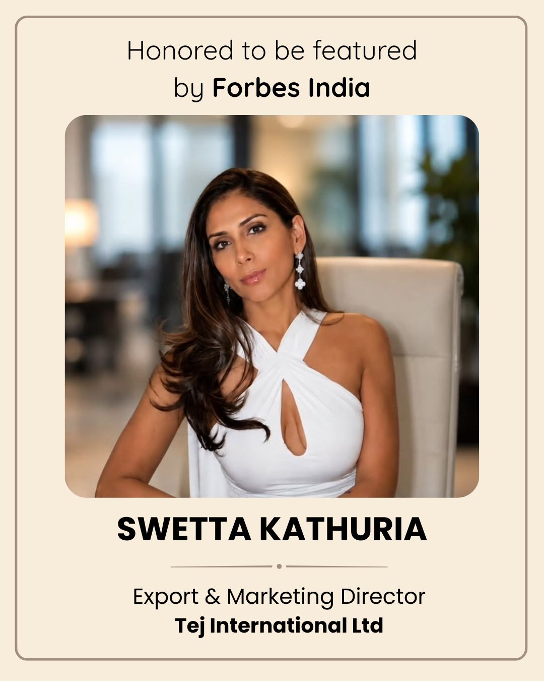 Swetta Kathuria Forbes India Feature